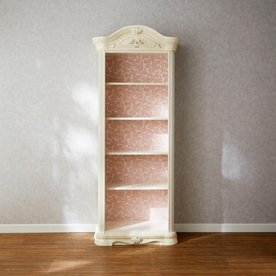 サルタレッリ アマルフィ ブックシェルフ (本棚) アイボリー 幅82.6cm 