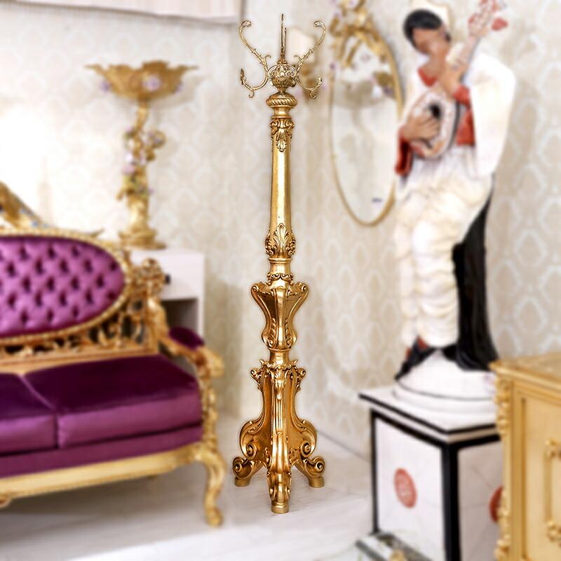 SILIK シリック コートスタンド 金 ゴールド コートハンガー シリック コートスタンド ゴールド 高さ190cm / SILIK コートラック