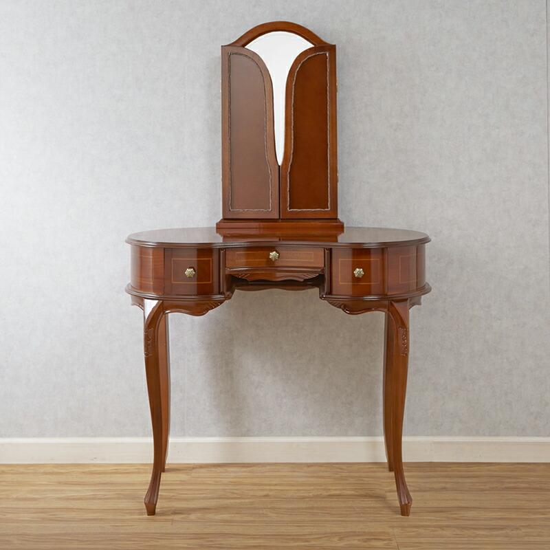 ドレッサー 三面鏡 無垢 天然木 鏡台 化粧台 ナチュラル 楽天市場】ドレッサー 化粧台 鏡台 メイク台 三面鏡 寝室 無垢材 天然