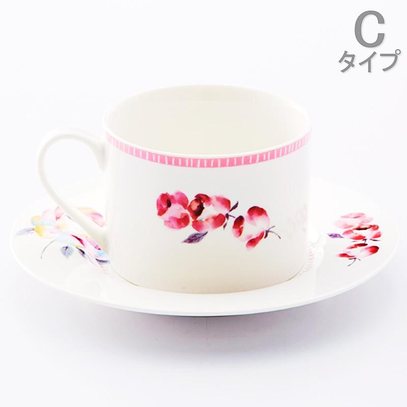 [送料無料] カップ＆ソーサー 24客セット / カップ マグカップ ソーサー プレート お皿 陶器 花柄 紅茶 サロン 喫茶店 カフェ ギフト セール 半額 おしゃれ｜maisondumarche｜11