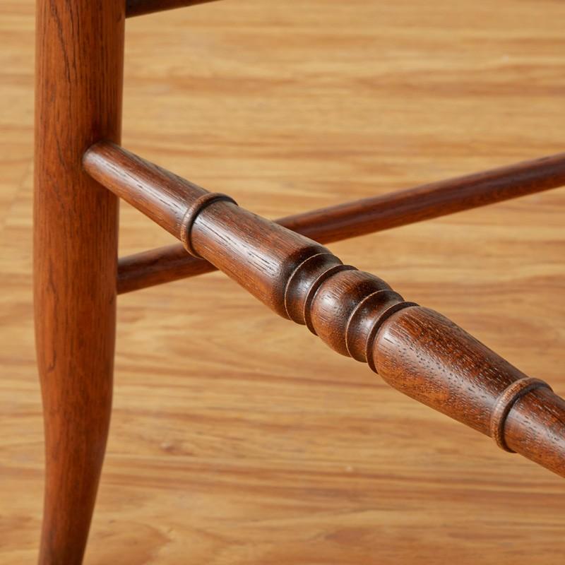 バルーンチェア 幅40cm オールドタイムス / チェア 椅子 ダイニングチェア バルーンバック おしゃれ リビング 天然木 オーク材