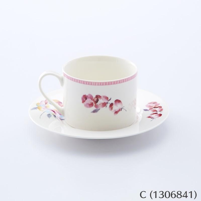 カップ＆ソーサー 2組セット 220ml / 2客 セット カフェ コーヒー