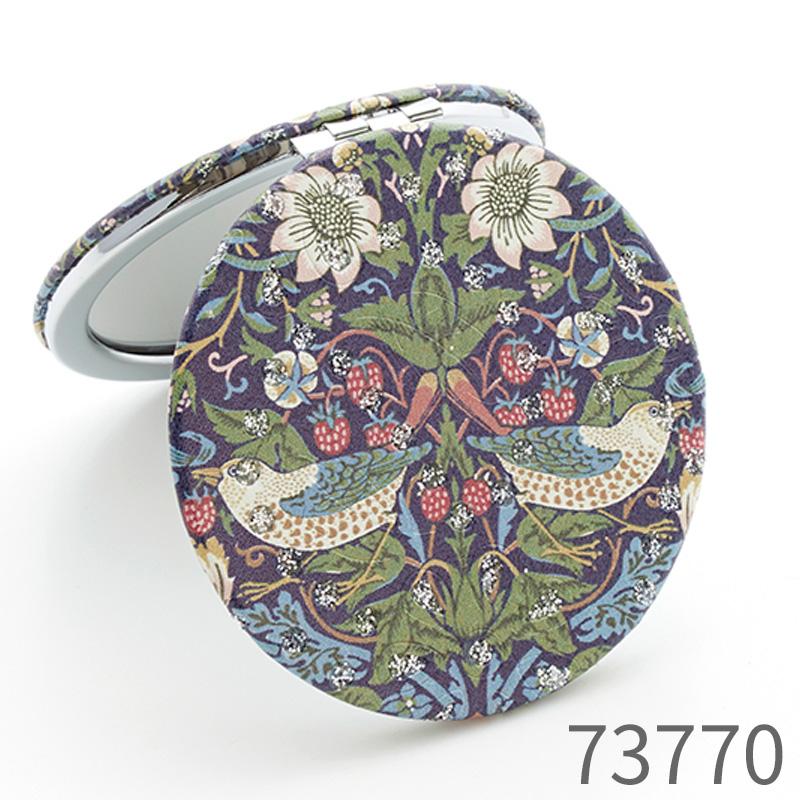 コンパクトミラー ラウンド 直径7cm / ミラー 丸 拡大鏡 手鏡 日用品