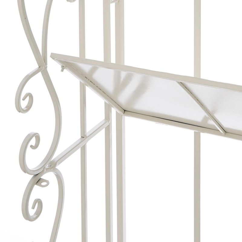 4段ラック アイアン 幅63.5cm / ラック 4段 棚 飾り棚 鉄 アイアン