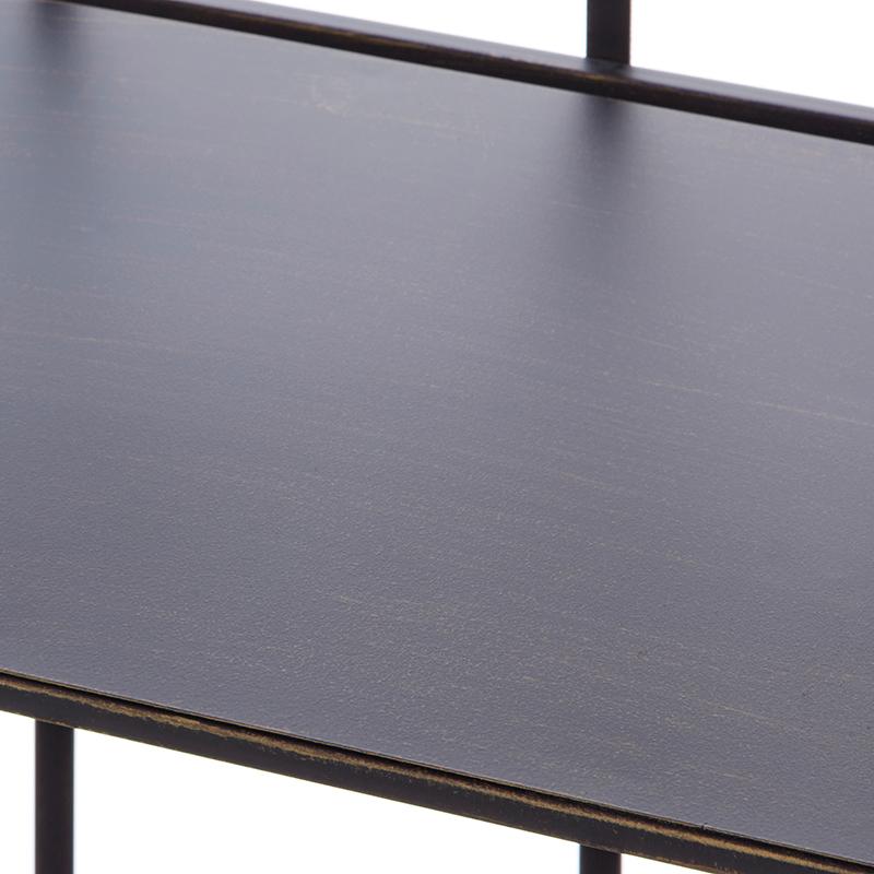 4段ラック アイアン 幅63.5cm / ラック 4段 棚 飾り棚 鉄 アイアン