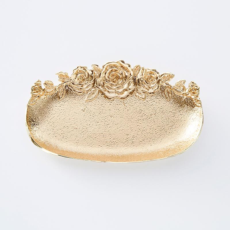 メタル アクセサリートレー ローズ 幅13cm / トレー トレイ TRAY