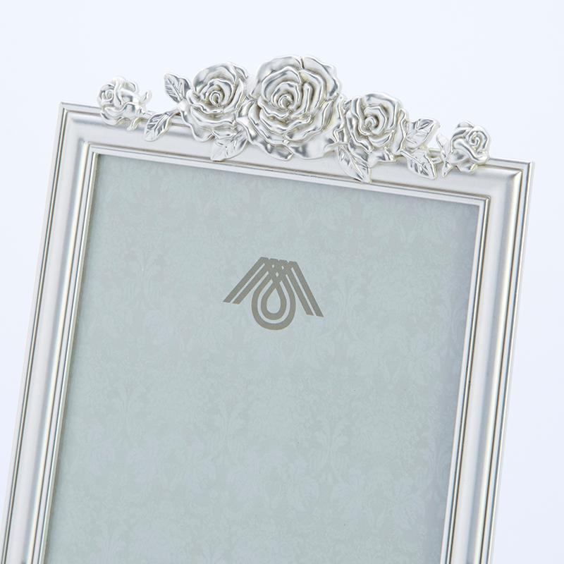 メタル フォトフレーム ハガキサイズ 幅11.5cm / 写真立て 写真たて