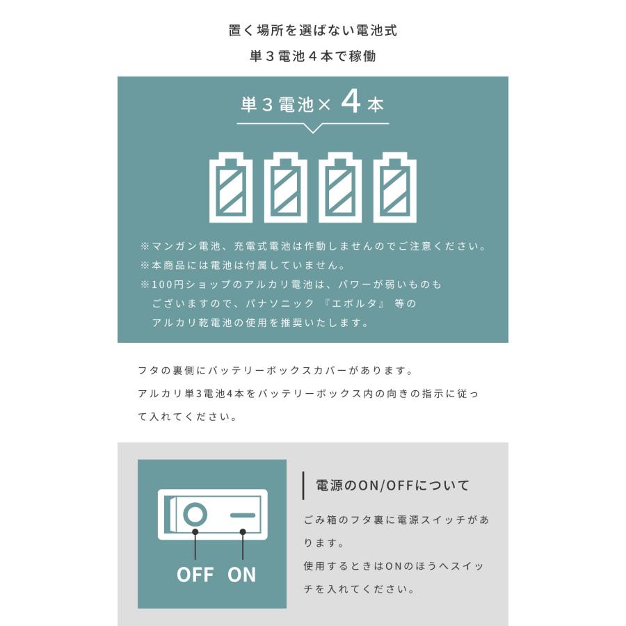ゴミ箱 30リットル おしゃれ 分別 自動開閉 ごみ箱 ダストボックス 蓋付き スリム キッチン リビング フタ付き 30L センサー シンプル ホワイト ブルー グレー |  | 16