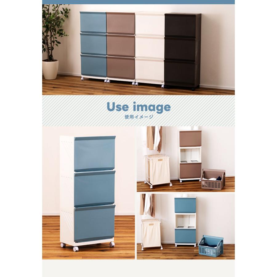 東谷 ランドリーバスケット 洗濯カゴ キャスター付き 洗面所 収納