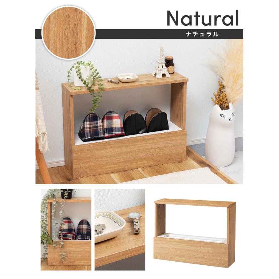スリッパラック スリッパ立て 4足 スリッパ収納 スリム スリッパスタンド スリッパ ラック 収納 スリッパたて ナチュラル ブラウン グレー ホワイト ブラック | 東谷 | 19