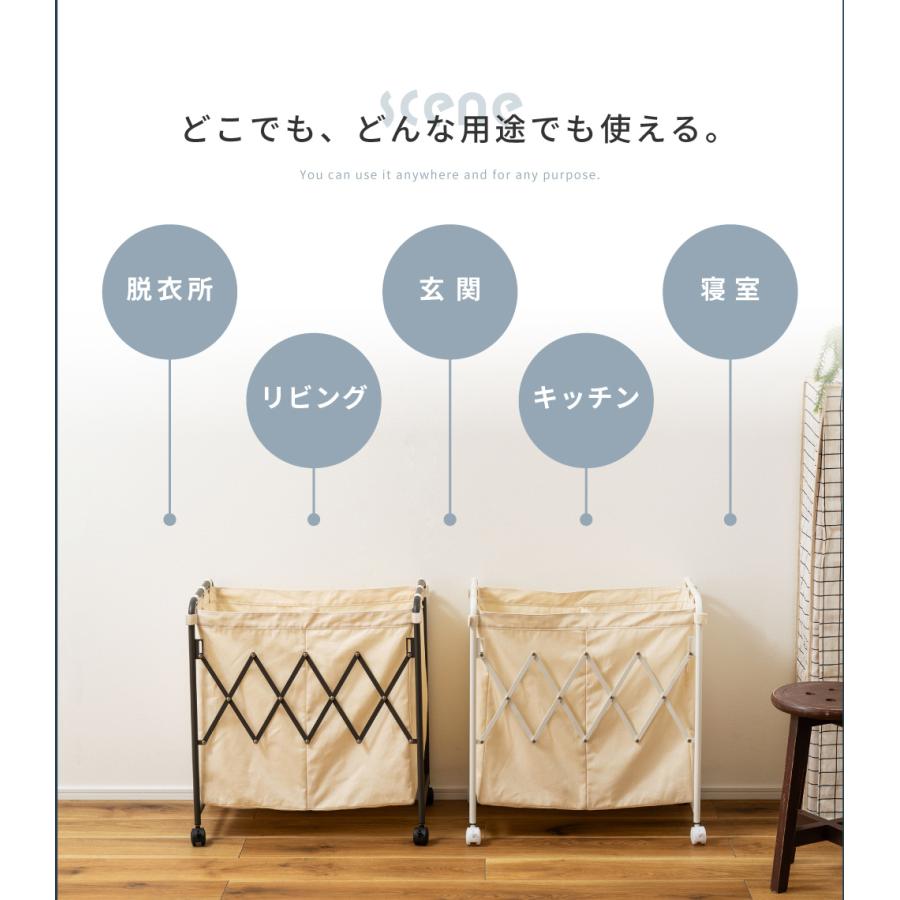 バスケット 折りたたみバスケット おしゃれ 折りたためる 一人暮らし シンプル 収納 衣類収納 小物収納 マガジン収納 仕切り 底板 軽量 軽い 持ち運び リビング | B-LINE | 04