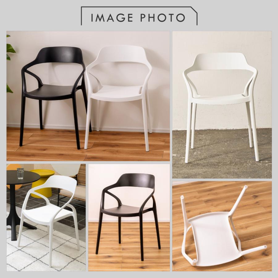 チェア 椅子 ポリプロピレン 座面広め スタイリッシュ シンプル デザインチェア 韓国インテリア｜maisonplus｜14
