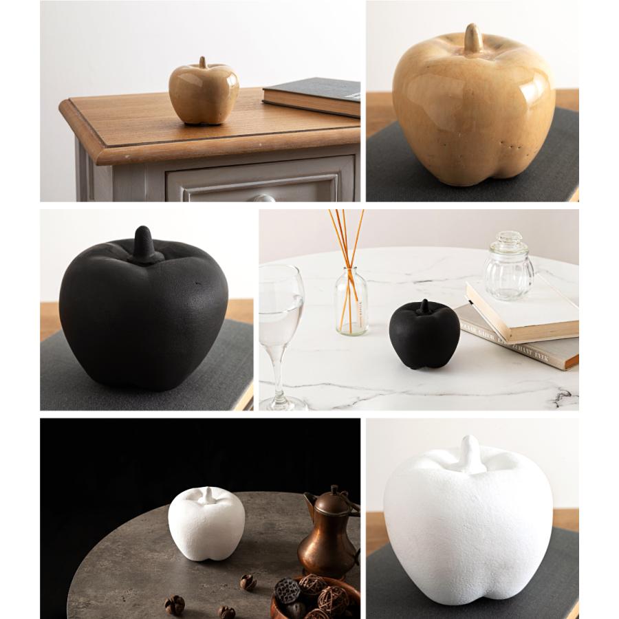 オブジェ インテリア アップル 林檎 おしゃれ スタイリッシュ モダン