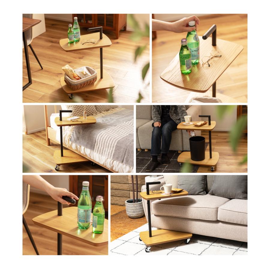 コンパクトベッドサイドテーブル 40x40x58cm コンパクトベッドサイドテーブル 40x40x58cm