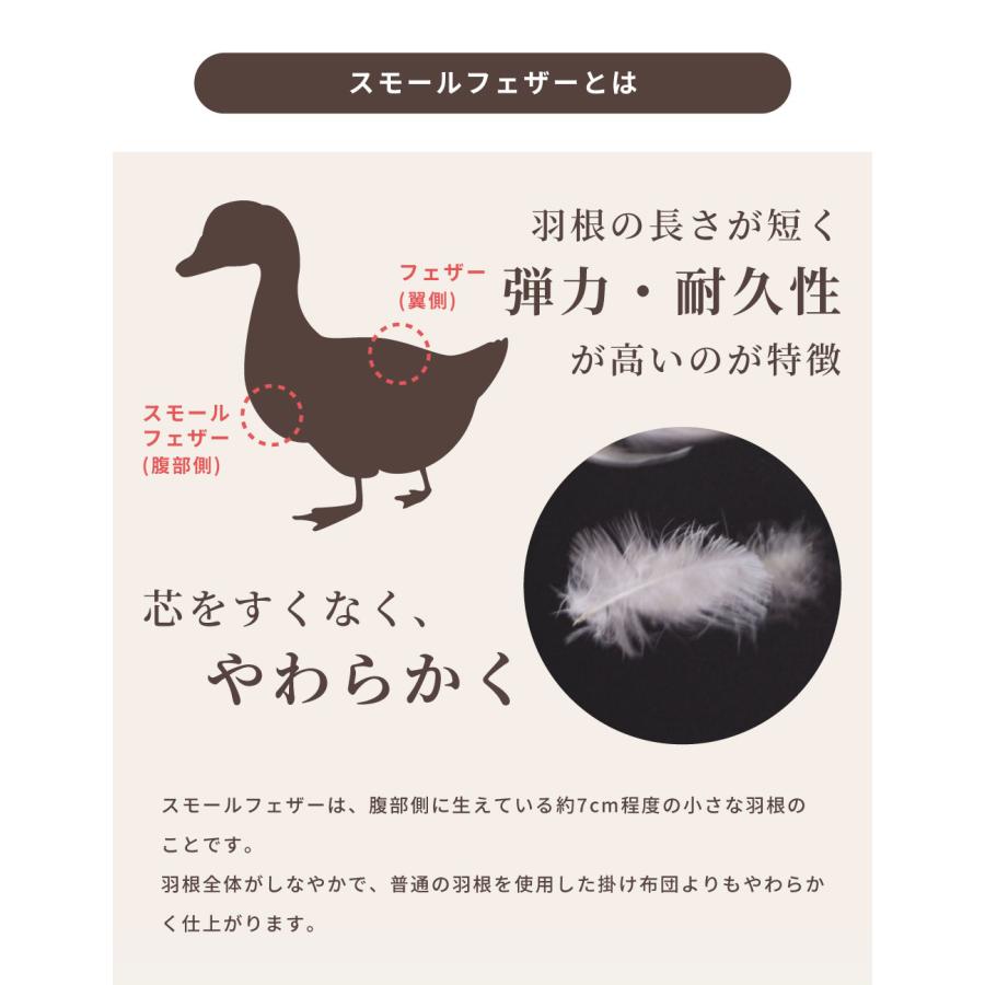 布団セット シングル 7点 羽根布団 羽根布団セット 掛け布団 敷き布団 枕 まくら マクラ カバー すぐに使える 収納ケース ベージュ ブラウン ネイビー 来客用 | 東谷 | 10