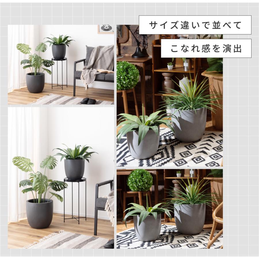 プランター 幅35 モダン 北欧 シンプル 入れるだけ プランターカバー 鉢カバー 水抜き穴 傘立て スリム 持ち運び グレー 白 黒 敬老の日 ギフト プレゼント |  | 09