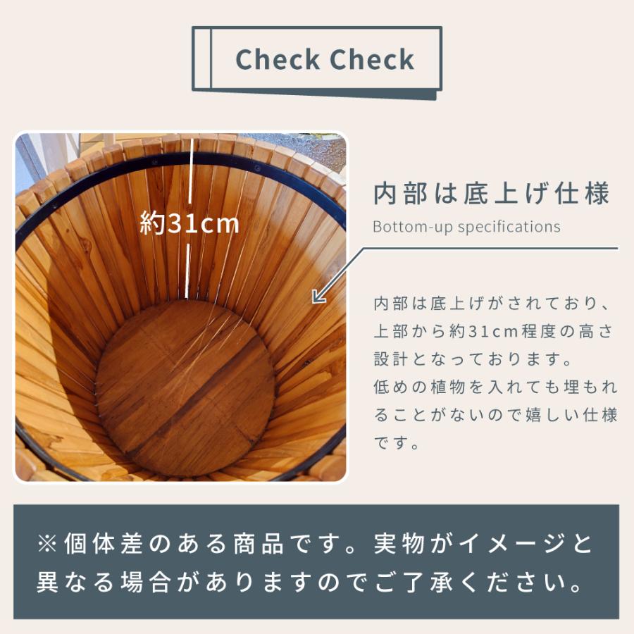 ウッドプランター キャスター付き ガーデニング 室内 天然木 ウッドプランター キャスター付き ガーデニング 室内 天然木