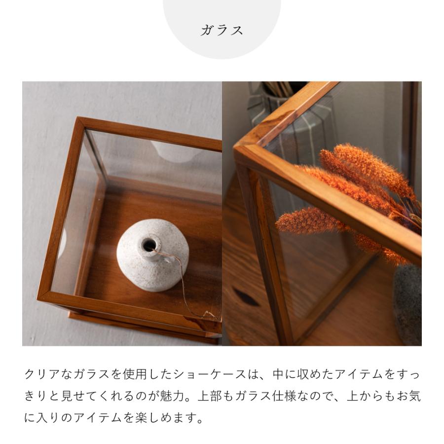 ショーケース ガラス クラシックショーケース フィギュアケース コレクションケース ガラスケース グッズ収納 アクリルスタンド ナチュラル シンプル 推し活 |  | 06