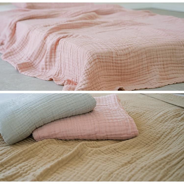 ガーゼケット シングル シングルサイズ ガーゼ ウォッシュ加工 綿