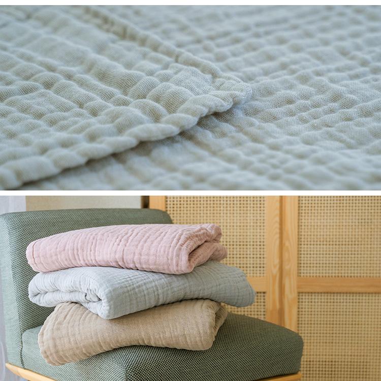 ガーゼケット シングル シングルサイズ ガーゼ ウォッシュ加工 綿