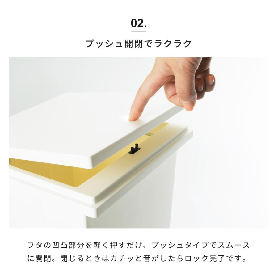 ゴミ箱 24リットル おしゃれ 分別 ごみ箱 ダストボックス 蓋付き