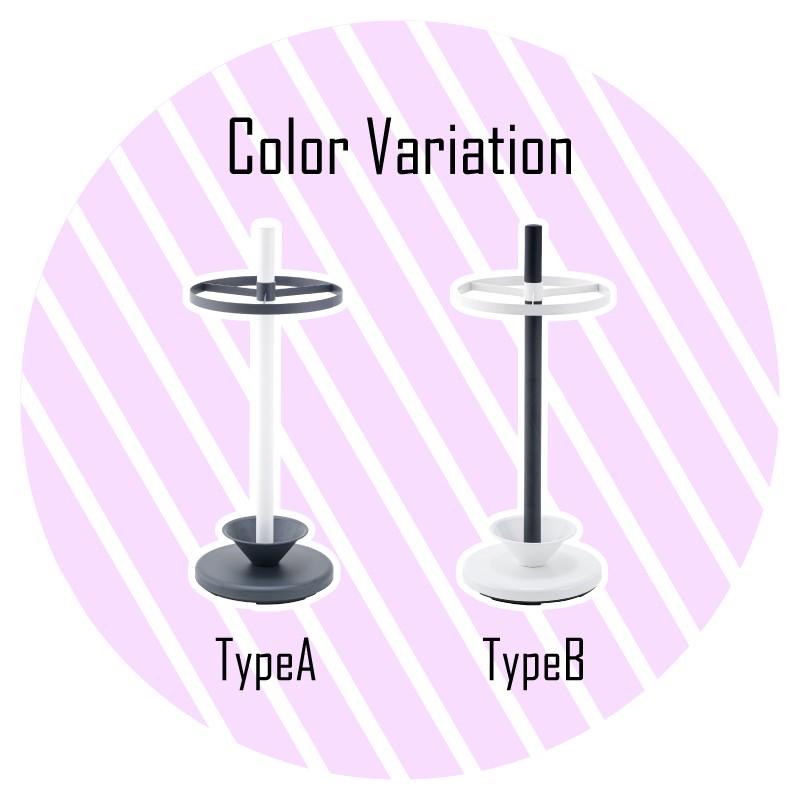 傘立て おしゃれ スリム 外置き アイアン コンパクト アンブレラスタンド 北欧 玄関収納 屋外 傘置き かさたて 傘立て玄関 白 グレー  シンプル 省スペース | 東谷 | 05