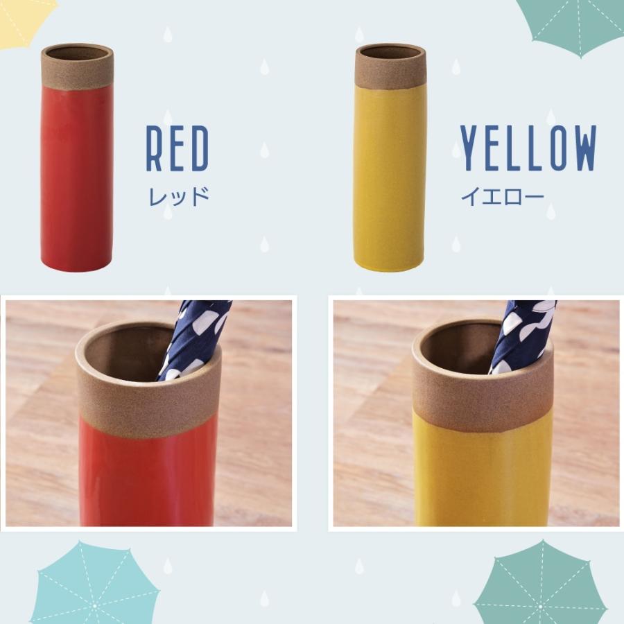傘立て スリム おしゃれ 陶器 北欧 屋外 コンパクト 白 グレー  シンプル 玄関 省スペース アンブレラスタンド | 東谷 | 12