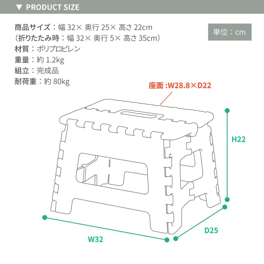 踏み台 脚立 折りたたみ 高さ22 おしゃれ 持ち運び ステップ台 コンパクト スリム トイレ アメリカン アウトドア キャンプ レジャー 敬老の日 ギフト プレゼント |  | 16