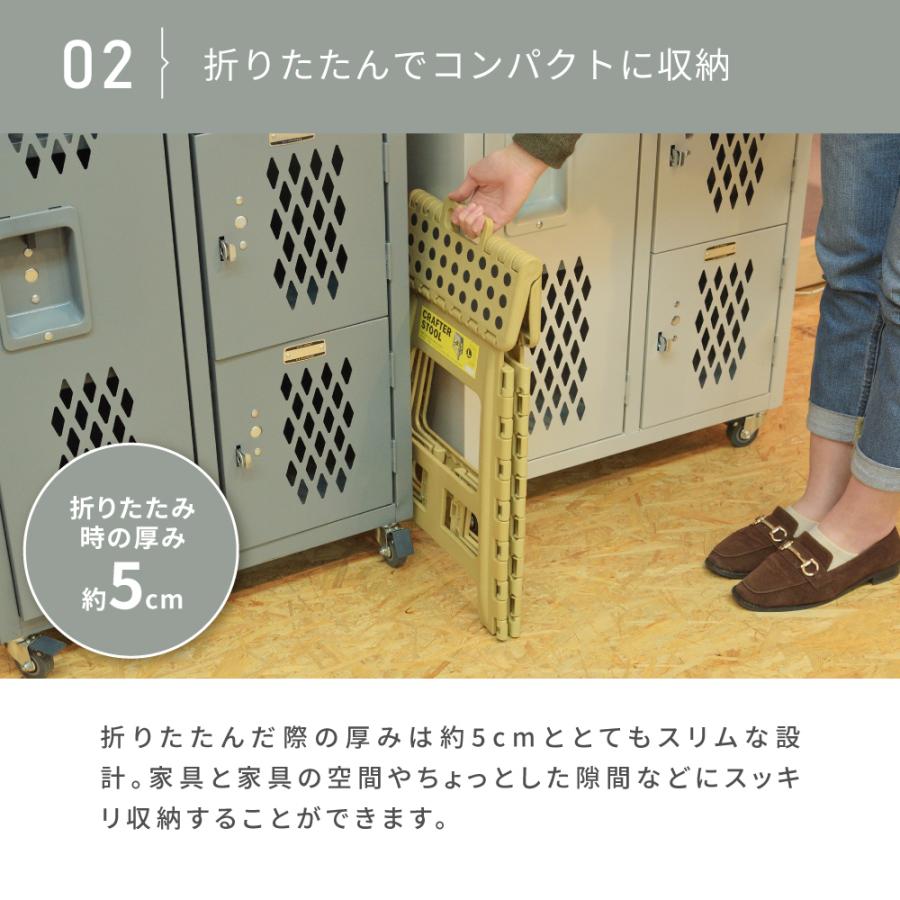 脚立 踏み台 おしゃれ 折りたたみ 持ち運び ステップ台 コンパクト トイレ 子供 アウトドア シンプル 黒 緑 グレー ベージュ 敬老の日 ギフト プレゼント |  | 09