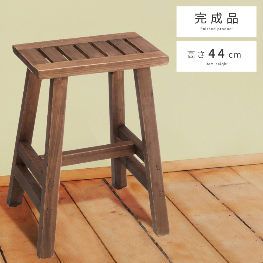 チェア スツール 椅子 おしゃれ 腰掛 背もたれなし 木製 シンプル 安い 人気 :LFS-491BR:メゾンプラス Yahoo!店 - 通販 -  Yahoo!ショッピング