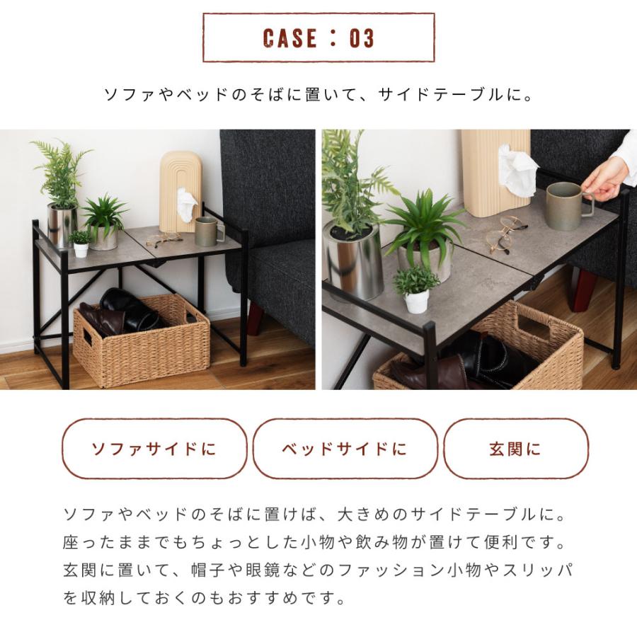 折りたたみラック 2段 卓上 レンジ台 レンジラック ディスプレイ シンプル スチール 机上 サイドテーブル ベッドサイドテーブル 推し活 推し棚 キッチンラック |  | 19