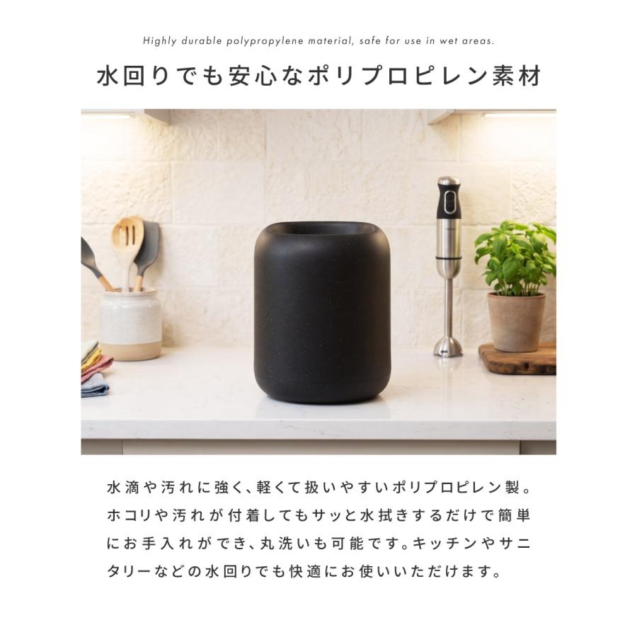 ゴミ箱 7.5リットル おしゃれ 袋が見えない ビニール袋隠す コンパクト ごみ箱 ダストボックス リビング 北欧 かわいい ホワイト グレー ブラック 白 黒 |  | 13