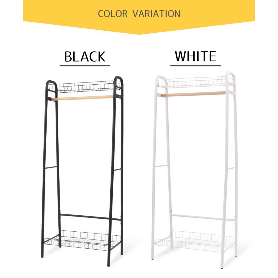 値下げ★ハンガーラック スリム 鉄製　おしゃれ　 完成品　高さ150cm ハンガーラック スリム 玄関 高さ90 コンパクト アイアンラック