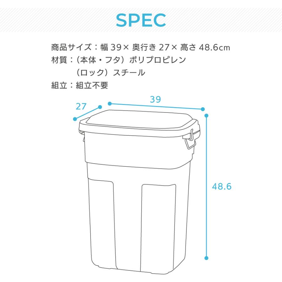 東谷 ゴミ箱 30リットル おしゃれ 分別 ごみ箱 屋外 ダストボックス 蓋