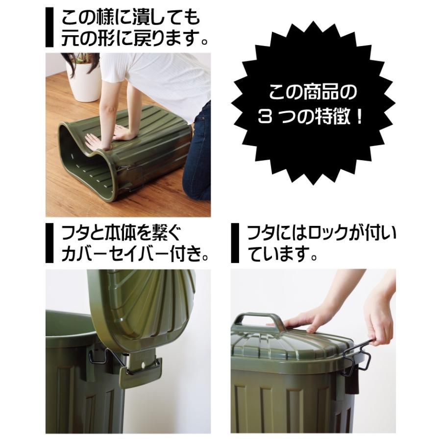 ゴミ箱 60リットル おしゃれ 屋外 分別 キッチン 北欧 フタ付き 安い シンプル ダストボックス 大容量 日本製 国産 Lfs 937 メゾンプラス Yahoo 店 通販 Yahoo ショッピング