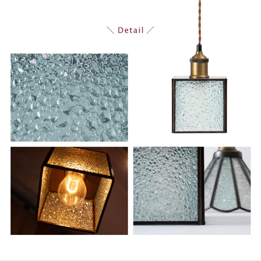 ステンドグラス ペンダントライト LED対応 照明 2個セット 楽天市場】ペンダントライト ステンドグラスライト 四角 E26