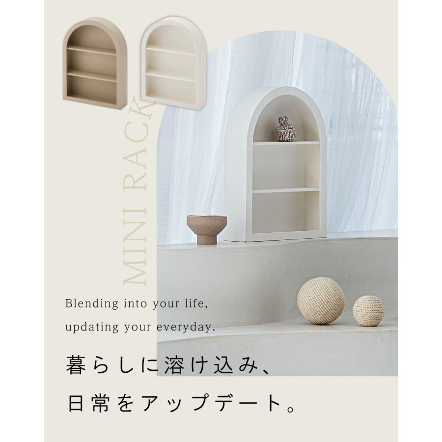 壁面収納 収納 棚 薄型 おしゃれ ウォールシェルフ ウォールラック ディスプレイラック ディスプレイ 壁掛け 壁収納 小物置き 推し棚 グレージュ ホワイト | 東谷 | 04