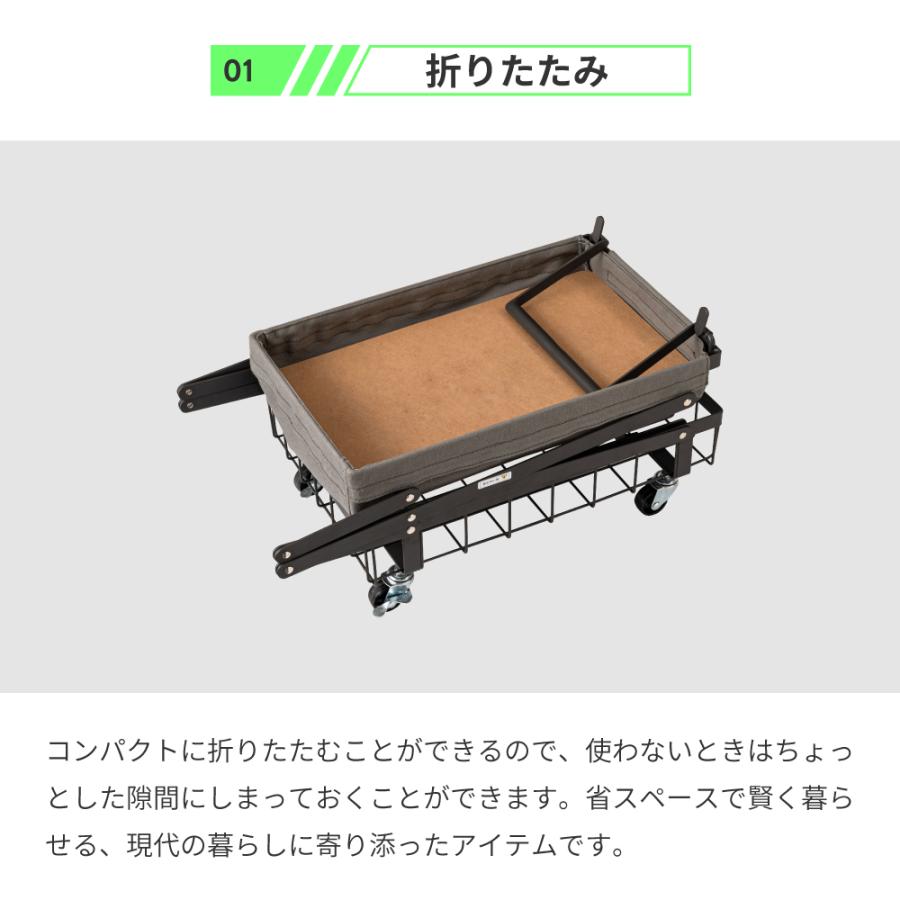お話し中 ＊ AZUMAYA 東谷 折りたたみ キッチン ワゴン 隙間収納 東谷 ワゴン キッチン キャスター付き 折りたたみ ストッパー付き 収納
