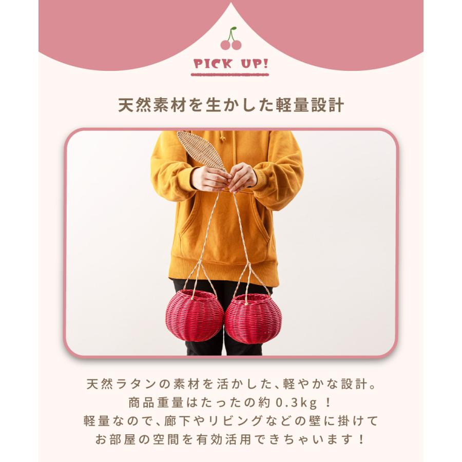 東谷 バスケット 壁掛け 壁飾り 推し活 インテリア ラタン 収納 壁掛け
