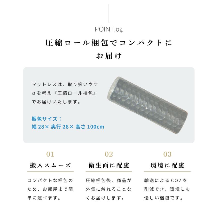マットレス シングル ポケットコイル コイル 体圧分散 厚い 厚み10cm以上 極厚 揺れにくい 体圧分散 一人暮らし 新生活 寝具 高さ17.5 ベッド 快適 肩こり | 東谷 | 09