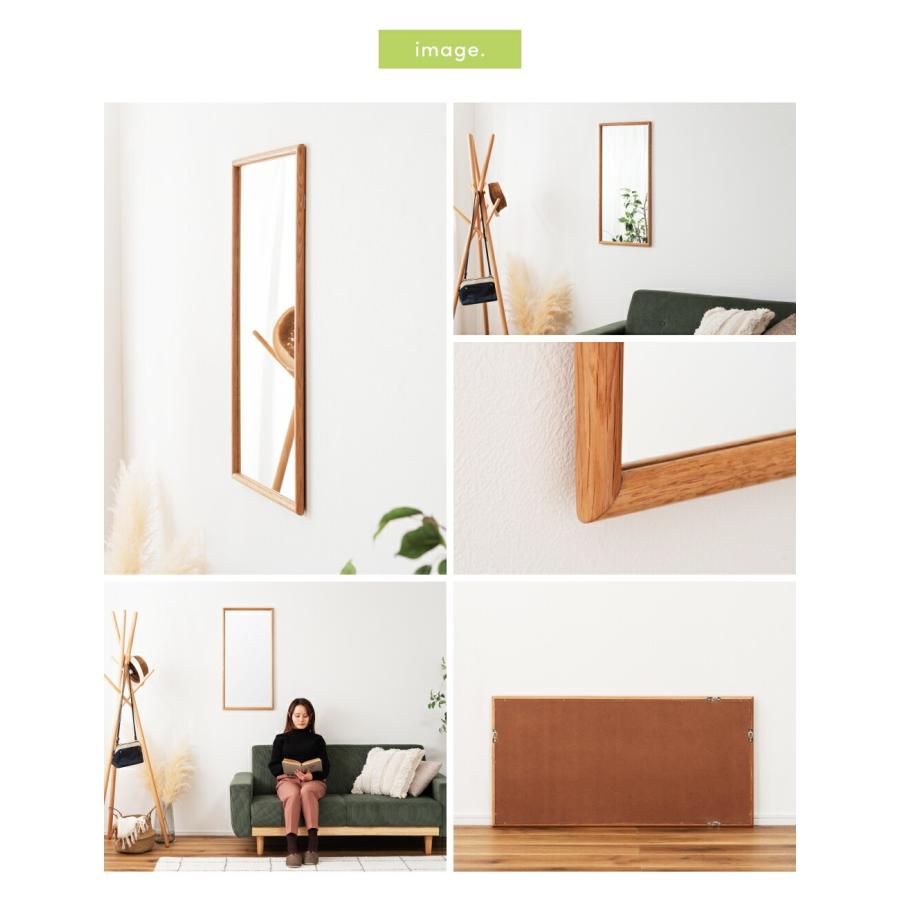 東谷 鏡 壁掛け 姿見 ウォールミラー 80cm 玄関 おしゃれ 立てかけ