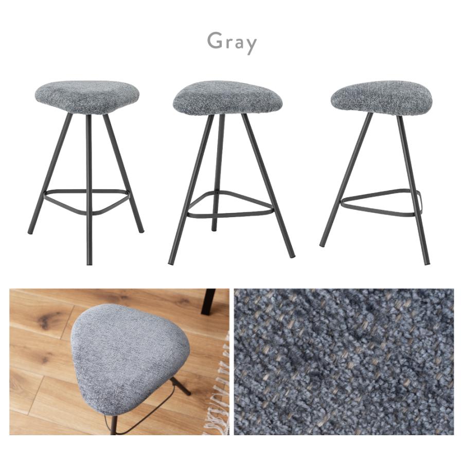 東谷 スツール 三角形 角丸 スリム コンパクト 肘なし 背もたれなし