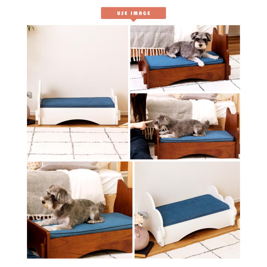 ベッド ペットベッド 犬 おしゃれ 猫 マットレス すのこ 天然木 木製 コットン お昼寝 取り外し かわいい マットレス付き 寝具 ペット用 小型犬 カバーリング |  | 18