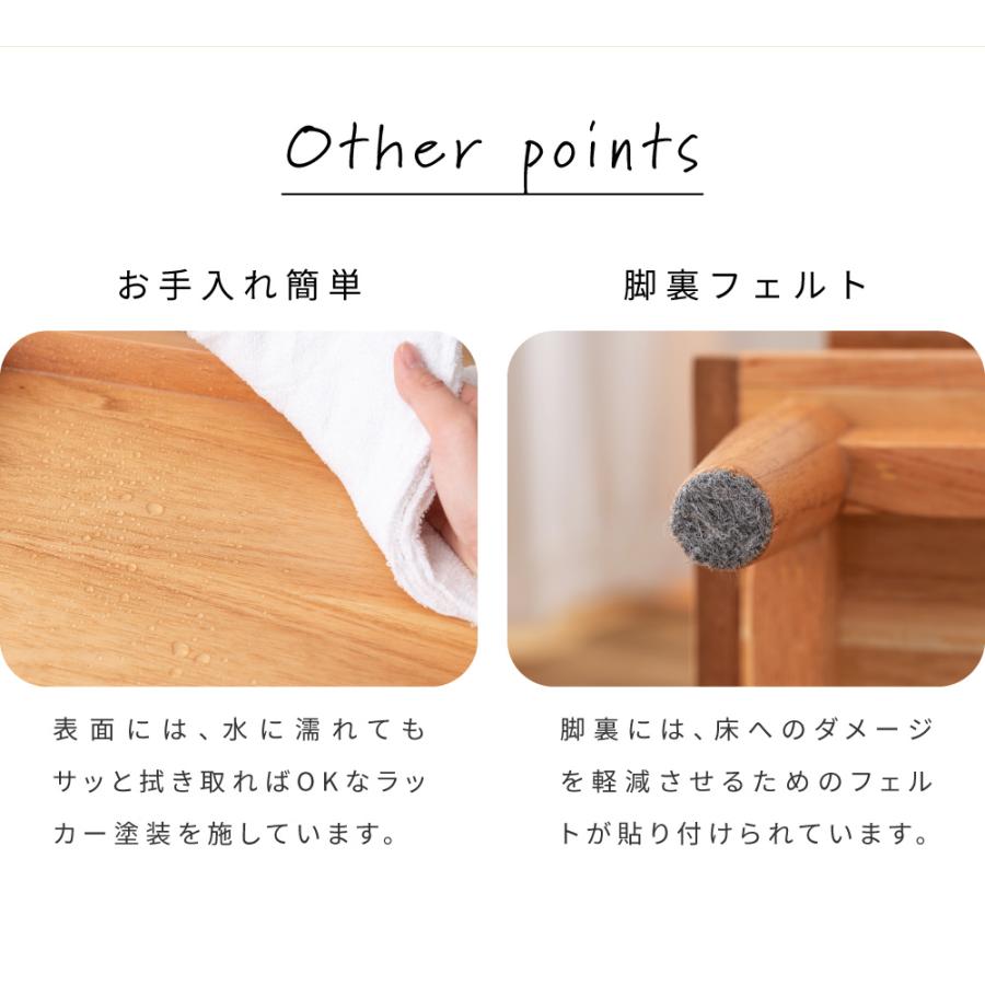 東谷 ナイトテーブル 木製 サイドテーブル ベッドサイド ソファ ラタン