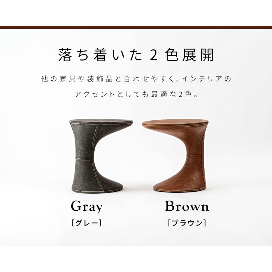 東谷 サイドテーブル ソフトレザー ベッドサイドテーブル レトロ