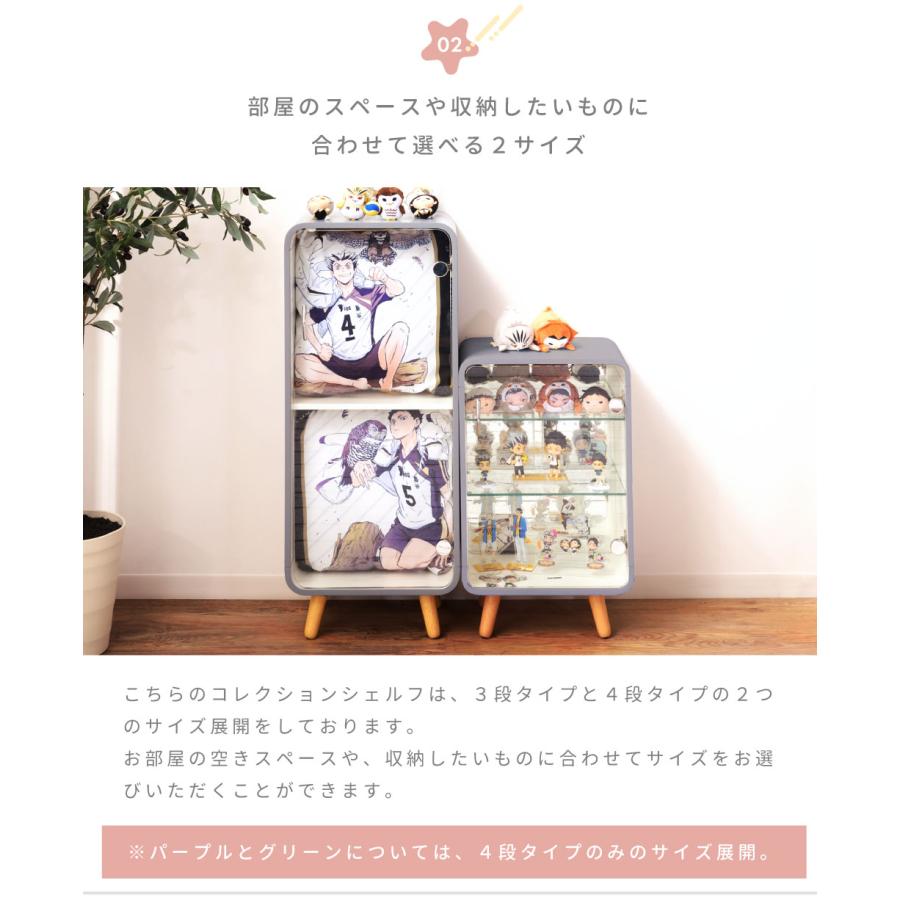 コレクションボックス フィギュアケース コレクションケース ガラスケース ショーケース アクリルスタンド 収納棚 オタ活 推し活 推し事 収納 グッズ収納 推し棚 | 東谷 | 13