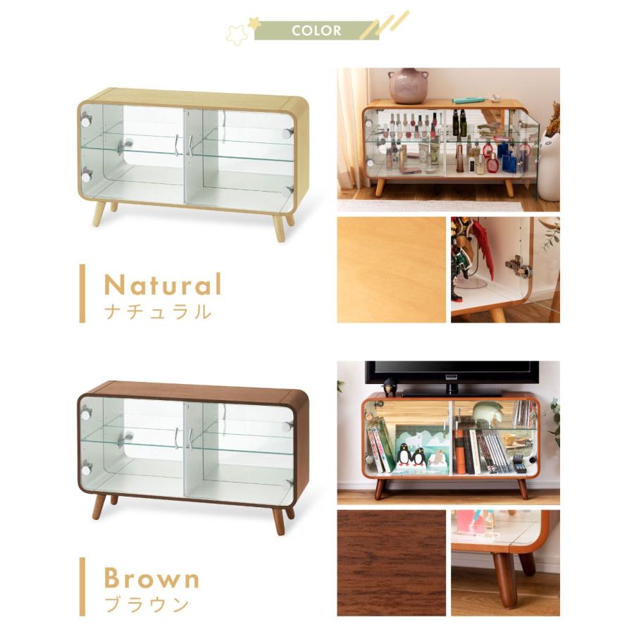 コレクションボックス フィギュアケース コレクションケース ガラスケース ショーケース 横型 アクリルスタンド グレー ブラウン ナチュラル ホワイト 推し棚 |  | 21