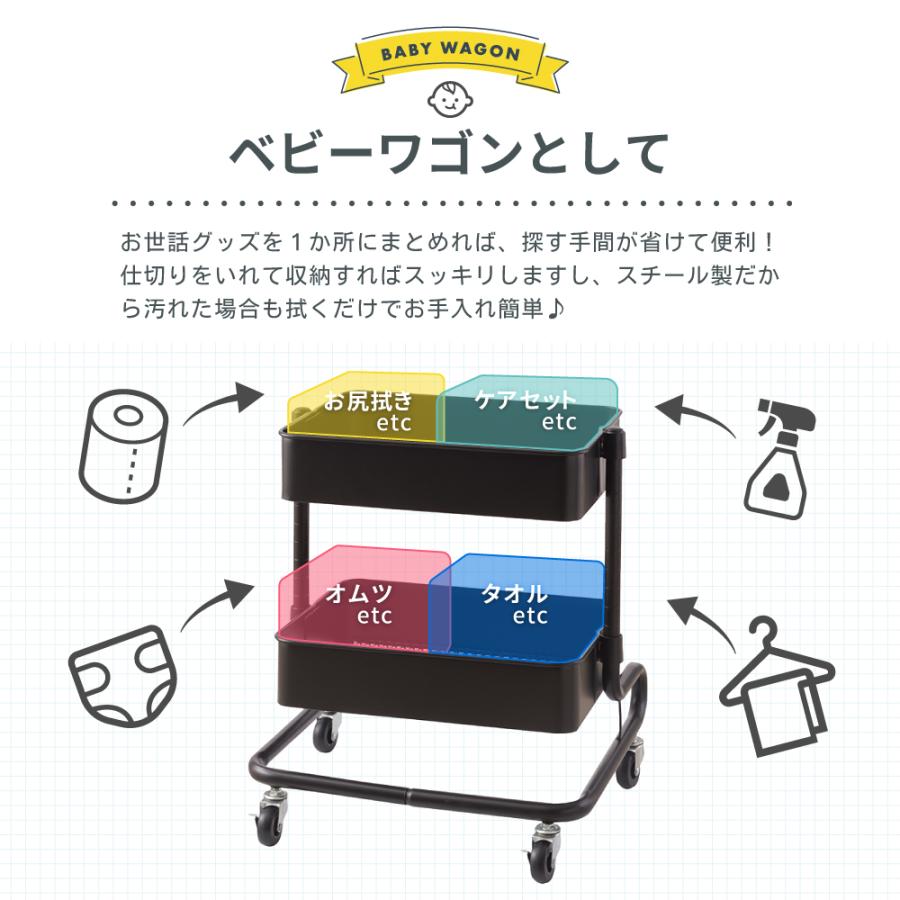 イタリア製DOMANI ドマン　キャスター　象嵌ワゴン　ブルー　キッチンワゴン② イタリア製DOMANI ドマン キャスター 象嵌ワゴン ブルー