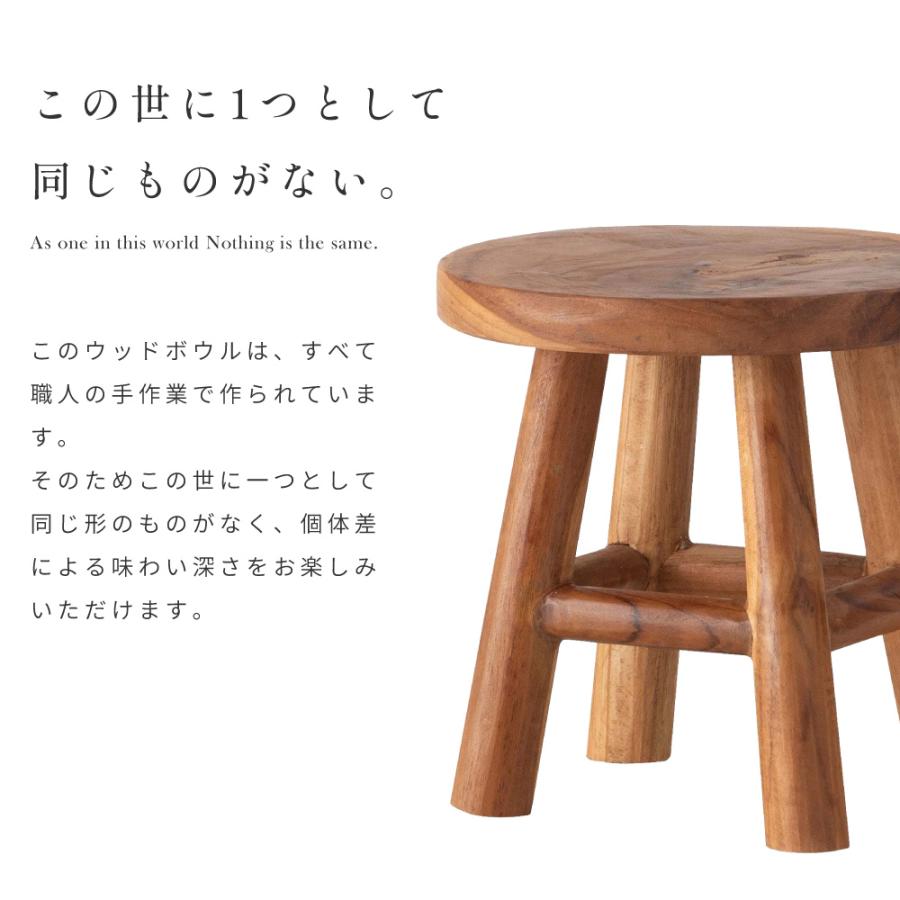 東谷 プランターベース 高さ18 フラワースタンド 花台 丸 庭 鉢置き 4