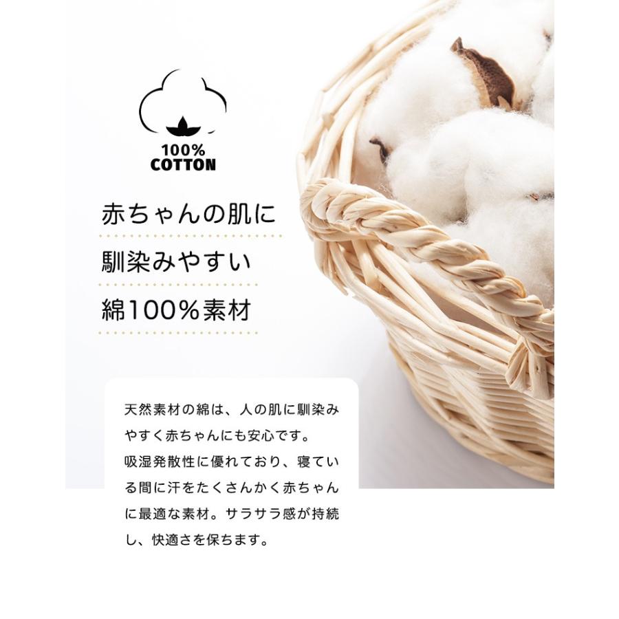 敷パッド 敷きパッド ベビー 赤ちゃん 洗える 70×120 ニット 綿100％ 布団パッド キルト コットン 子ども 子供 幼児 保育園 日本製 ボーダー 洗濯機可 吸湿 |  | 06